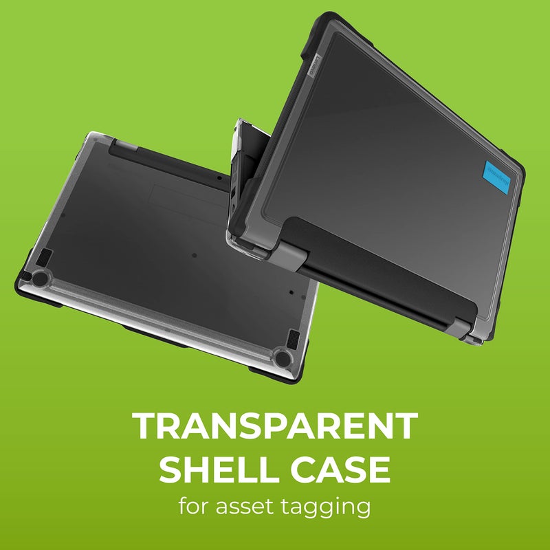Gumdrop Cases Gumdrop SlimTech Laptop Case Fits Lenovo 300e Chromebook (2nd Gen, Intel). Designed for K-12 Students, Teachers and Classrooms â€“ Drop Tested, Rugged, Shockproof Bumpers for Reliable Device Protection - Image 4